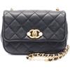 CHANEL Pre-Owned - Borsa a spalla matelassé 2021 - Donna - pelle di vitello - Taglia unica - Nero