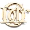 Christian Dior Pre-Owned - Spilla con placca logo 1990-2000 - Donna - placcatura in oro - Taglia unica
