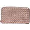 Bottega Veneta Pre-Owned - Portafoglio Intrecciato in pelle con zip anni 2024 - unisex - pelle - Taglia unica - Rosa
