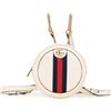 Gucci Pre-Owned - Zaino Ophidia mini tondo in pelle 2016-2024 - Donna - pelle di vitello - Taglia unica - Bianco