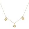 LB Exclusive - Collana in oro giallo 14 carati con pendente di diamanti - Donna - diamanti/oro giallo 14kt - Taglia unica