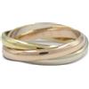 Cartier - Anello Trinity in oro bianco, giallo e bianco 18 carati anni 2010 - Donna - oro bianco 18kt/oro giallo 18kt/oro rosa 18kt - 50