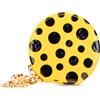 Louis Vuitton Pre-Owned - Pouch Kusama Infinity Dots Chapeau in pelle Vernis con monogramma 2000-2025 - Donna - pelle - Taglia unica - Giallo