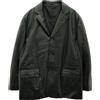 Prada Pre-Owned - Giacca imbottita anni 2010 - Uomo - pelle di vitello - 50 - Nero