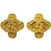 CHANEL Pre-Owned - Orecchini a quadrifoglio CC 1994 - Donna - placcatura in oro - Taglia unica
