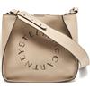 Stella McCartney Pre-Owned - Borsa a spalla con logo traforato - Donna - pelle scamosciata artificiale/pelle sintetica - Taglia unica - Toni neutri