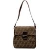 Fendi Pre-Owned - Borsa a spalla Zucca Canvas Mamma Forever XX secolo - Donna - tela - Taglia unica - Marrone