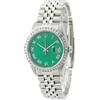 Rolex - Datejust 36mm Pre-owned 1999 - unisex - acciaio inossidabile/diamanti - Taglia unica - Verde