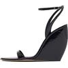 Giuseppe Zanotti Vintage - Sandali in pelle verniciata 115mm - Donna - pelle lucida/pelle/pelle - 40 - Nero