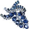 Jennifer Gibson Jewellery - Spilla Kramer anni '50 - Donna - vetro/Rhodium Plated Metal - Taglia unica - Argento