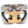 Hermès Pre-Owned - Anello con logo 1990-2000 - Donna - argento sterling - Taglia unica