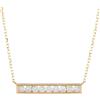 LB Exclusive - Collana in oro giallo 14 carati con diamanti - Donna - diamanti/oro giallo 14kt - Taglia unica