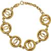 CHANEL Pre-Owned - Bracciale CC 1983 - Donna - metallo placcato in oro - Taglia unica
