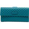 Gucci Pre-Owned - Portafoglio GG - unisex - pelle - Taglia unica - Blu