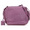 Bottega Veneta Pre-Owned - Borsa a tracolla Cube con design Intrecciato in nappa 2012-2024 - Donna - nappa - Taglia unica - Viola