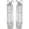 LB Exclusive - Orecchini in oro bianco 14 carati con diamanti - Donna - diamanti/oro bianco 14kt - Taglia unica - Argento