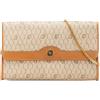 Christian Dior Pre-Owned - Borsa a spalla in tela cerata con catena e motivo a nido d'ape XX secolo - Donna - tessuto - Taglia unica - Marrone