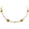 CHANEL Pre-Owned - Collana placcata oro a catena con strass e perle sintetiche XX secolo - Donna - placcatura in oro - Taglia unica - Bianco
