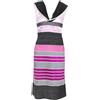 Missoni Pre-Owned - Abito a righe - Donna - viscosa/cotone - M - Rosa