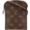 Louis Vuitton Pre-Owned - Custodia passaporto Secret con tracolla e monogramma 1994 - Donna - tela - Taglia unica - Marrone