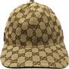 Gucci Pre-Owned - Cappello da baseball GG Supreme 2020 - Donna - poliestere - Taglia unica - Toni neutri