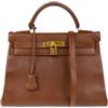 Hermès Pre-Owned - Borsa tote Kelly 32 Retourne two-way 1994 - Donna - pelle di vitello - Taglia unica - Marrone