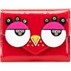 Louis Vuitton Pre-Owned - Portafoglio Angry Bird Victorine piccolo in pelle Vernis con monogramma 2018 - Donna - pelle - Taglia unica - Rosso