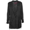 MAX&Co. - Giacca con bottoni - Donna - tessuto - M - Nero
