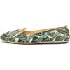 Charlotte Olympia - Mocassini con ricamo Pre-owned - Donna - tessuto/pelle/pelle scamosciata - 38 - Verde