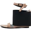 Balenciaga Pre-Owned - Sandali Prism 100mm - Donna - pelle/pelle/pelle - 39.5 - Toni neutri