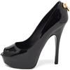 Louis Vuitton Pre-Owned - Pumps Oh Really! 150mm - Donna - pelle/pelle/pelle lucida - 39.5 - Nero