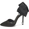 Roger Vivier Vintage - Pumps con fiocco Pre-owned 110mm - Donna - pelle/raso/pelle - 36 - Nero