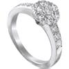 Van Cleef & Arpels - Anello Fleurette in oro bianco 18 carati con diamanti - Donna - diamanti/oro bianco 18kt - Taglia unica - Argento