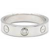 Cartier - Anello Love mini in oro bianco 18 carati 2010 - unisex - oro bianco 18kt - 50 - Argento