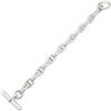 Hermès Pre-Owned - Bracciale Chaîne d'Ancre Bless MM anni 2010 - unisex - argento - Taglia unica