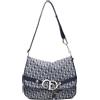 Christian Dior Pre-Owned - Borsa a spalla Trotter 1990-2010 - Donna - tela - Taglia unica - Blu