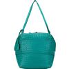 Bottega Veneta Pre-Owned - Borsa a spalla Intrecciato Cube in nappa 2010 - Donna - nappa - Taglia unica - Blu