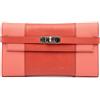 Hermès Pre-Owned - Portafoglio Longue Flag Kelly in pelle Epsom 2011 - Donna - pelle di vitello - Taglia unica - Arancione
