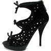 Prada Pre-Owned - Stivali in pelle 130mm - Donna - pelle/raso/raso/pelle/gomma - 38 - Nero