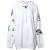 Prada Pre-Owned - Felpa con stampa e cappuccio 2021 - unisex - cotone/cotone - Taglia unica - Bianco