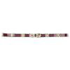 Gucci Pre-Owned - Cintura con decorazione Web anni '80 - Donna - metallo placcato in argento/smalto - 80 - Blu