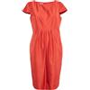 Oscar de la Renta Pre-Owned - Abito midi in seta - Donna - seta - M - Rosso
