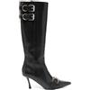 Givenchy Pre-Owned - Stivali Voyou 70mm - Donna - pelle di vitello/pelle di vitello/pelle di vitello - 39 - Nero