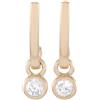 LB Exclusive - Orecchini in oro giallo 14 carati con diamanti - Donna - oro giallo 14kt/diamanti - Taglia unica