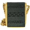 CHANEL Pre-Owned - Custodia per sigarette con logo jacquard 2000 - Donna - pelle/cavallino - Taglia unica - Verde