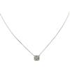 LB Exclusive - Collana in oro bianco 14 carati con diamanti - Donna - oro bianco 14kt/diamanti - Taglia unica - Argento
