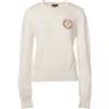CHANEL Pre-Owned - Maglione Coco Mark 2020 - Donna - cashmere/cashmere - 36 - Bianco