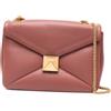 Valentino Garavani Pre-Owned - Borsa a spalla One Stud trapuntata - Donna - pelle di vitello/pelle di vitello - Taglia unica - Rosa