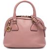 Gucci Pre-Owned - Borsa a tracolla GG Dome mini in pelle con ciondolo 2016-2024 - Donna - pelle di vitello - Taglia unica - Rosa