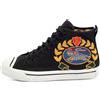 Burberry Pre-Owned - Sneakers alte Kingly Big C - Uomo - gomma/pelle/tela - 40 - Nero